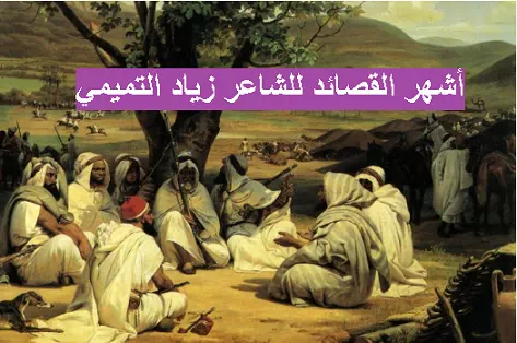 شعراء العصر الإسلامي ـ أشهر القصائد للشاعر زياد التميمي